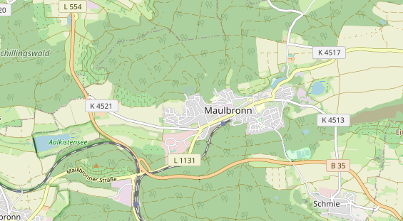 Monteurzimmer auf Karte