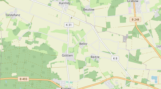 Monteurzimmer auf Karte