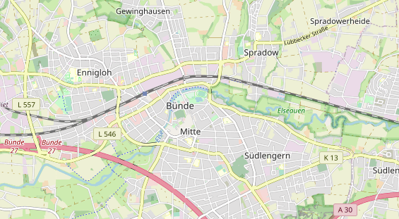 Monteurzimmer auf Karte