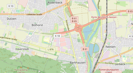 Monteurzimmer auf Karte