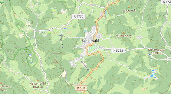 Monteurzimmer auf Karte