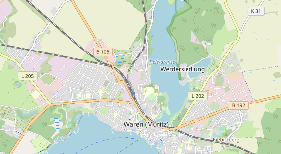 Monteurzimmer auf Karte