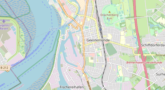 Monteurzimmer auf Karte