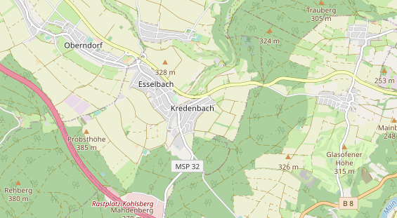 Monteurzimmer auf Karte