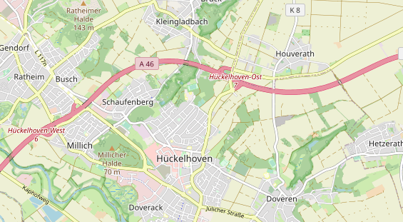 Monteurzimmer auf Karte