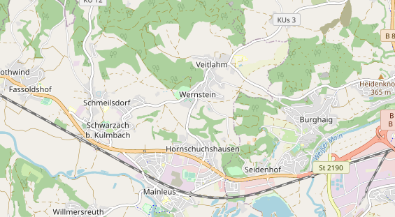 Monteurzimmer auf Karte