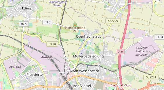 Monteurzimmer auf Karte