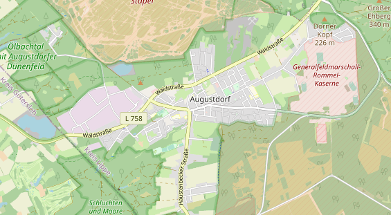 Monteurzimmer auf Karte