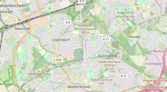 Monteurzimmer auf Karte