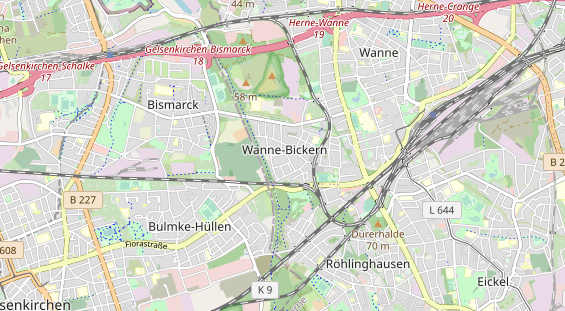 Monteurzimmer auf Karte