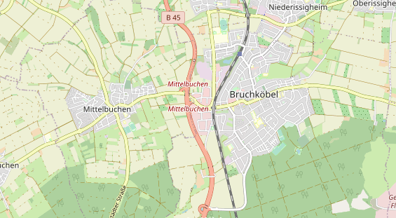 Monteurzimmer auf Karte