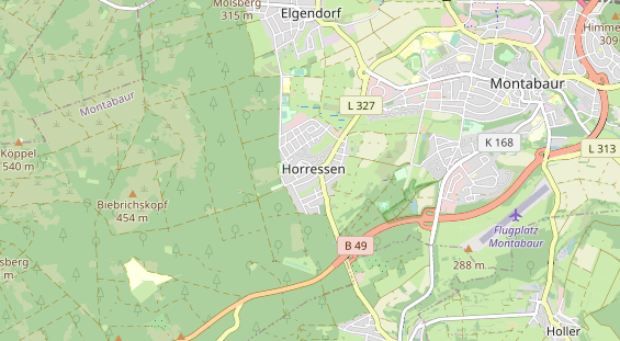 Monteurzimmer auf Karte