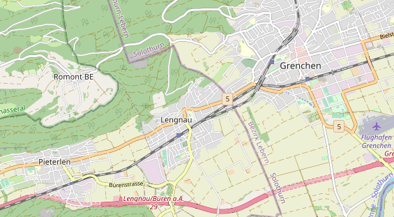 Monteurzimmer auf Karte