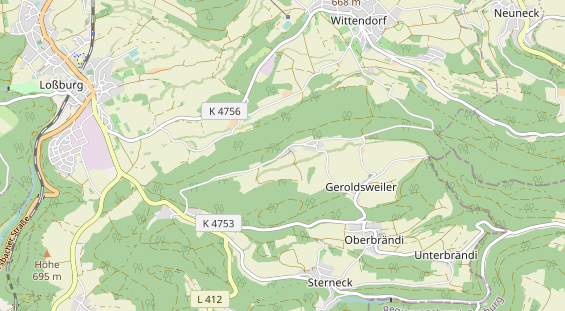 Monteurzimmer auf Karte