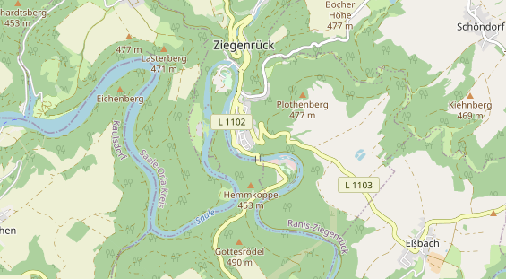 Monteurzimmer auf Karte