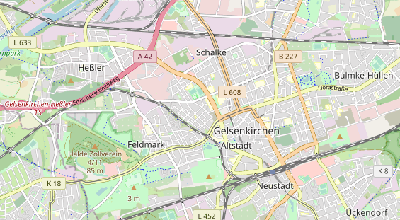 Monteurzimmer auf Karte