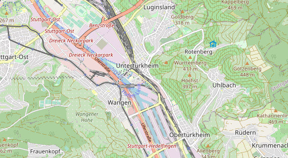 Monteurzimmer auf Karte