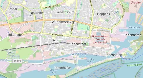 Monteurzimmer auf Karte