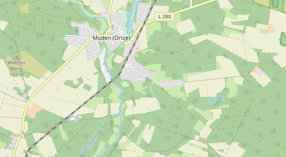 Monteurzimmer auf Karte