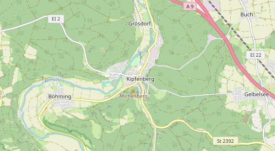 Monteurzimmer auf Karte