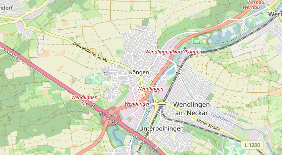 Monteurzimmer auf Karte