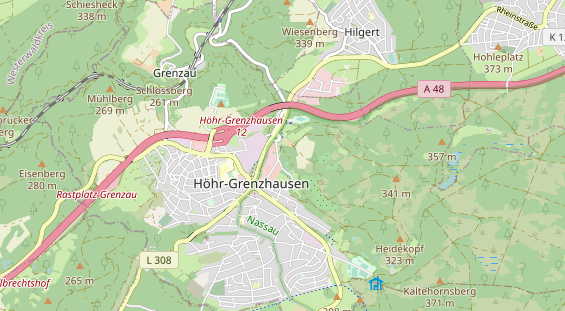 Monteurzimmer auf Karte