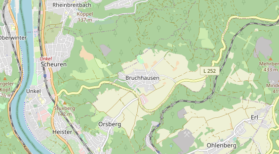 Monteurzimmer auf Karte