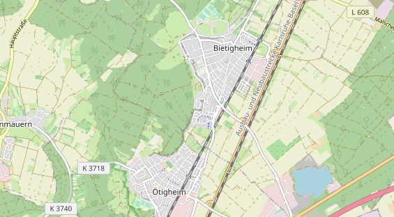 Monteurzimmer auf Karte