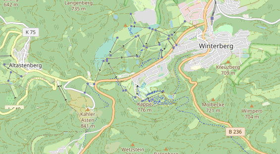 Monteurzimmer auf Karte