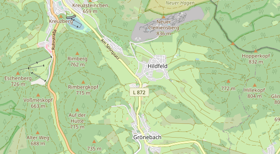Monteurzimmer auf Karte