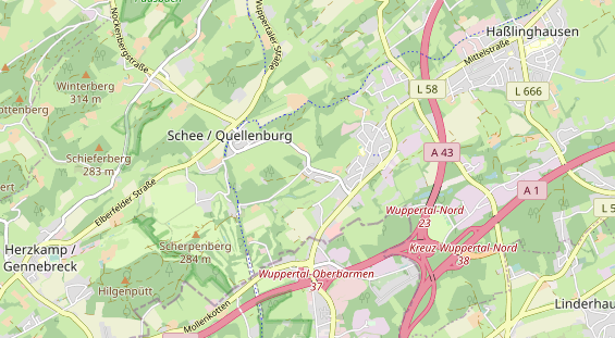 Monteurzimmer auf Karte