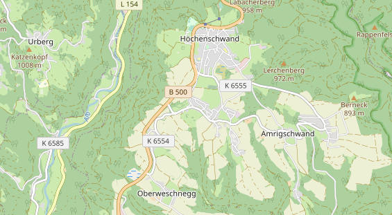 Monteurzimmer auf Karte