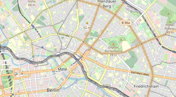 Monteurzimmer auf Karte