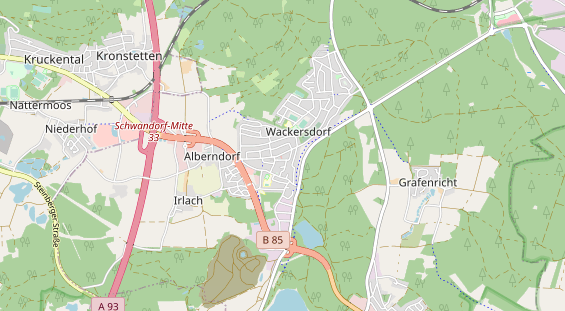 Monteurzimmer auf Karte