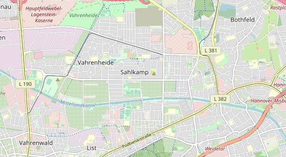 Monteurzimmer auf Karte