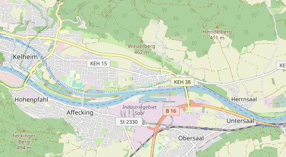 Monteurzimmer auf Karte