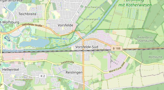 Monteurzimmer auf Karte