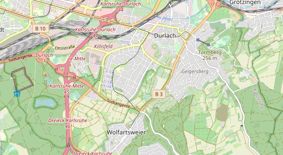 Monteurzimmer auf Karte