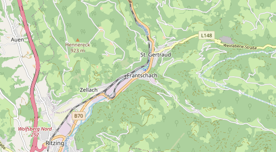 Monteurzimmer auf Karte