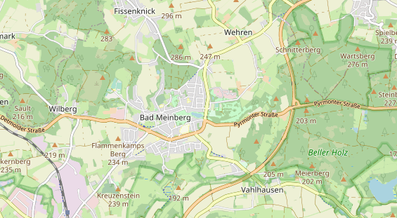 Monteurzimmer auf Karte