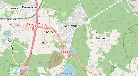 Monteurzimmer auf Karte