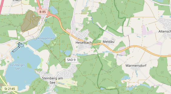 Monteurzimmer auf Karte