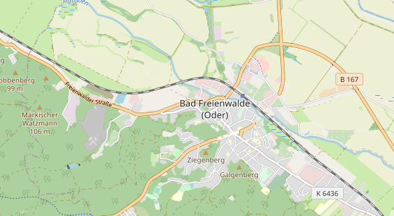 Monteurzimmer auf Karte