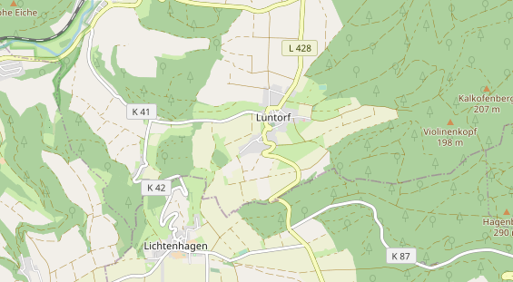 Monteurzimmer auf Karte