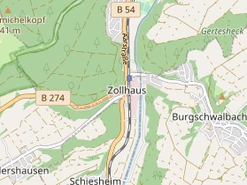 Monteurzimmer auf Karte