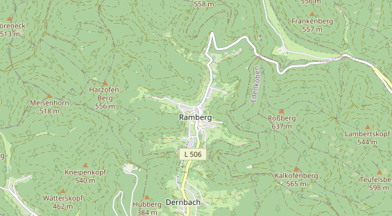 Monteurzimmer auf Karte