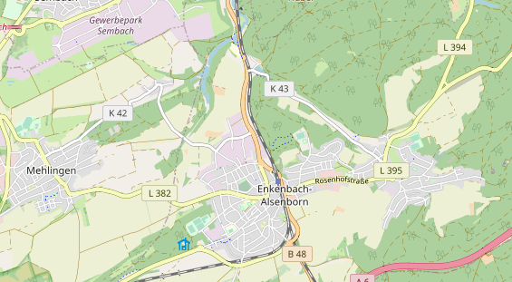 Monteurzimmer auf Karte