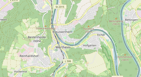 Monteurzimmer auf Karte