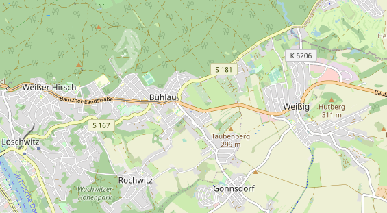 Monteurzimmer auf Karte