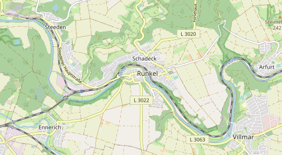 Monteurzimmer auf Karte